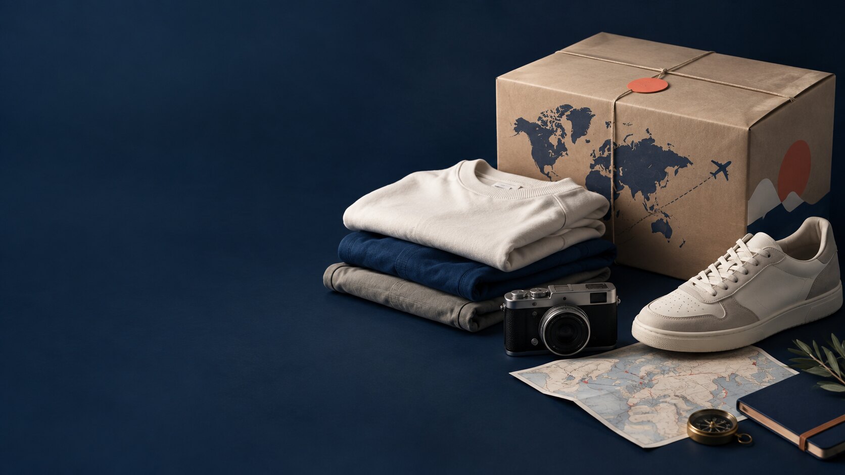 International shopping research parcel and product categories